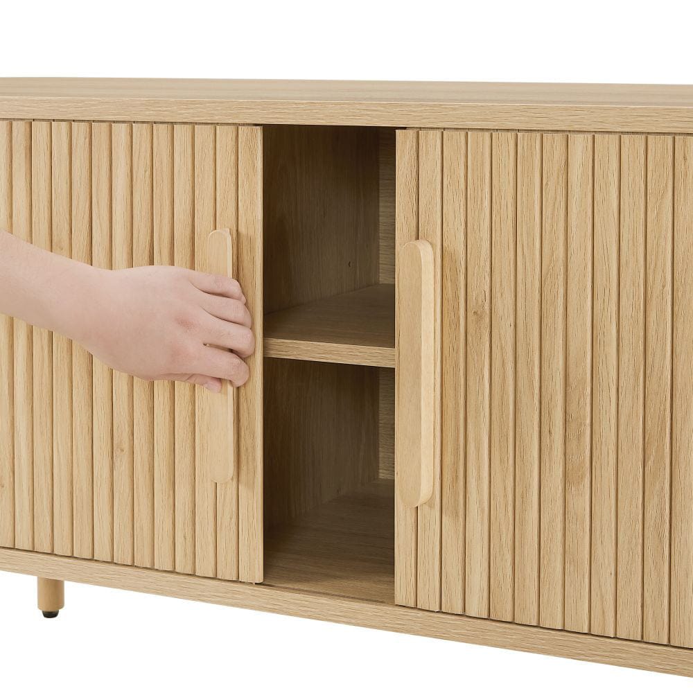Crosley Furniture - Ambrose Record Player Cabinet With Vinyl Storage - CF1151-AH view 1