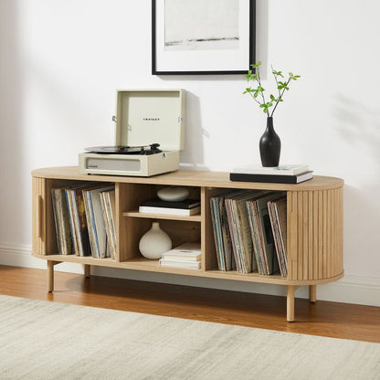 Crosley Furniture - Ambrose Record Player Cabinet With Vinyl Storage - CF1151-AH view 8