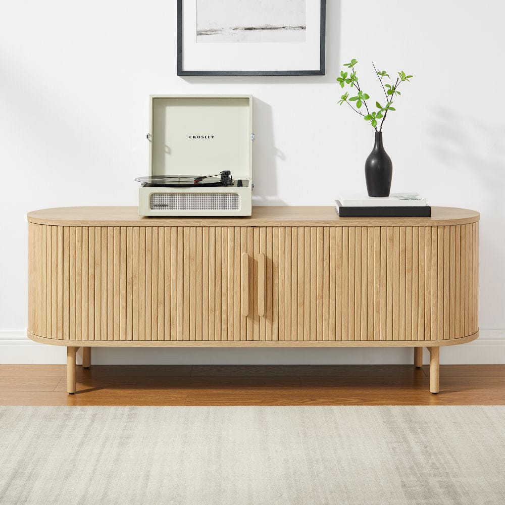 Crosley Furniture - Ambrose Record Player Cabinet With Vinyl Storage - CF1151-AH view 2