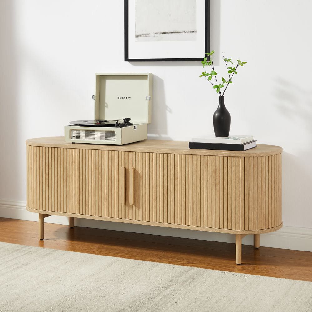 Crosley Furniture - Ambrose Record Player Cabinet With Vinyl Storage - CF1151-AH view 3