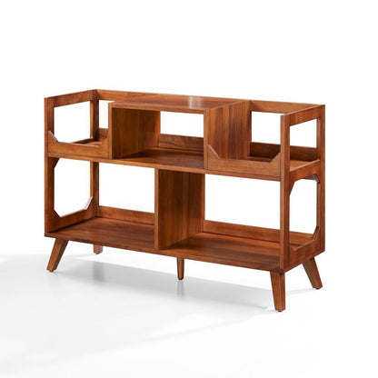 Crosley Furniture - Asheville Large Record Player Stand With Vinyl Storage - CF1148-WA view 1