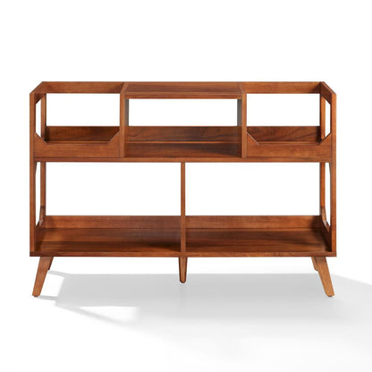 Crosley Furniture - Asheville Large Record Player Stand With Vinyl Storage - CF1148-WA view 2