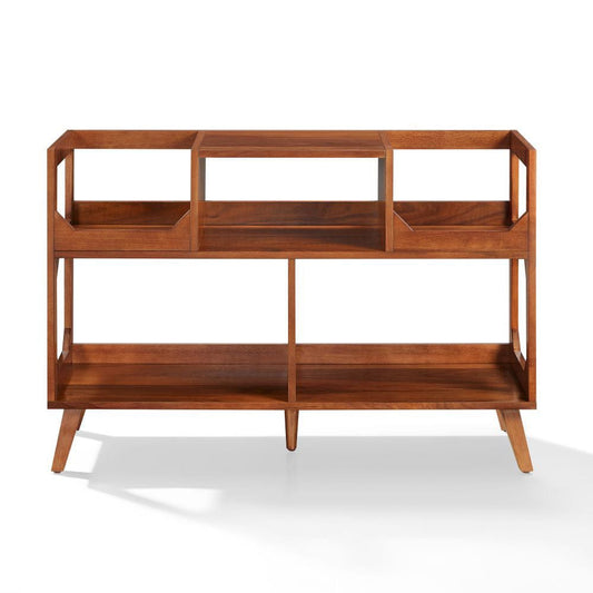 Crosley Furniture - Asheville Large Record Player Stand With Vinyl Storage - CF1148-WA view 2