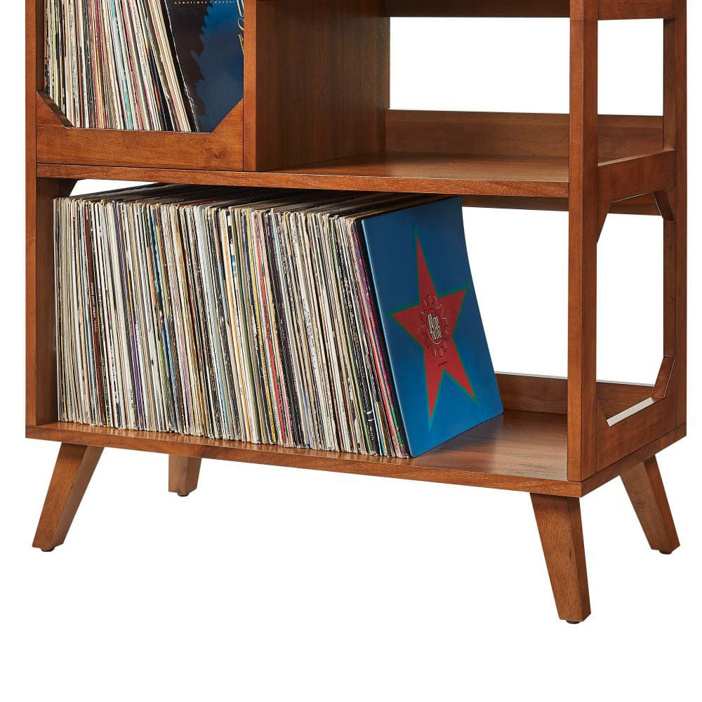 Crosley Furniture - Asheville Medium Record Player Stand With Vinyl Storage - CF1147-WA view 9