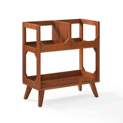 Crosley Furniture - Asheville Medium Vinyl Record Storage Stand - CF1153-WA view 1