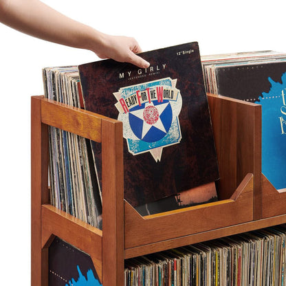 Crosley Furniture - Asheville Medium Vinyl Record Storage Stand - CF1153-WA view 7