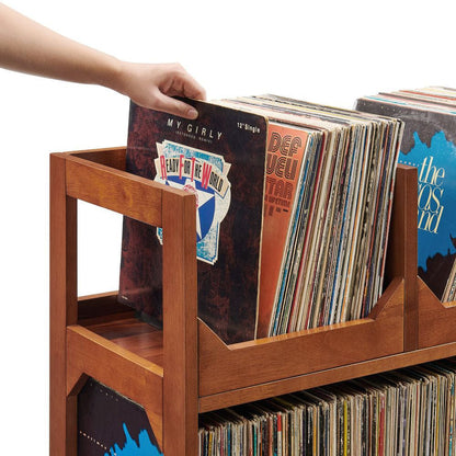 Crosley Furniture - Asheville Medium Vinyl Record Storage Stand - CF1153-WA view 8
