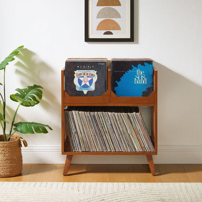 Crosley Furniture - Asheville Medium Vinyl Record Storage Stand - CF1153-WA view 0