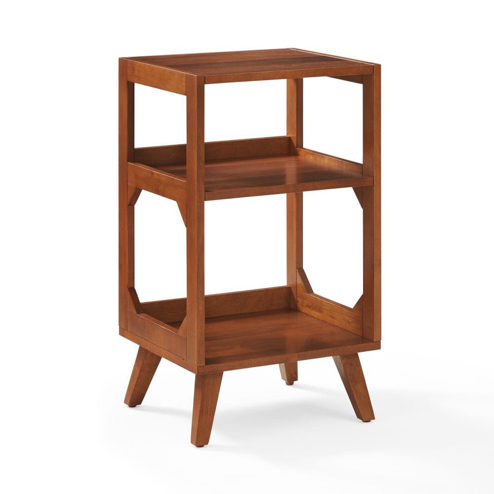 Crosley Furniture - Asheville Small Record Player Stand With Vinyl Storage - CF1150-WA view 1