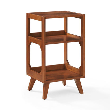 Crosley Furniture - Asheville Small Record Player Stand With Vinyl Storage - CF1150-WA view 1