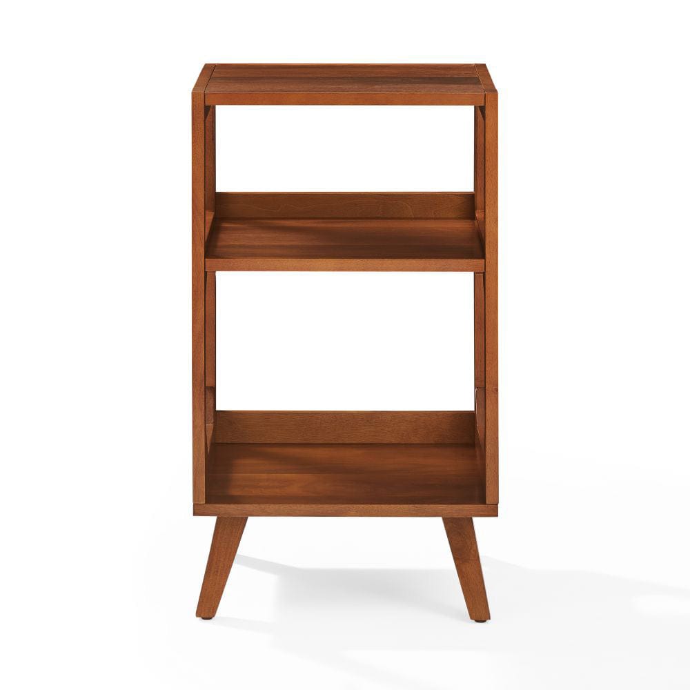 Crosley Furniture - Asheville Small Record Player Stand With Vinyl Storage - CF1150-WA view 3