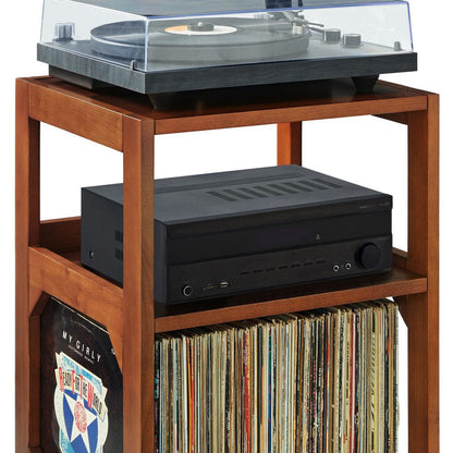 Crosley Furniture - Asheville Small Record Player Stand With Vinyl Storage - CF1150-WA view 6
