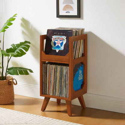 Crosley Furniture - Asheville Small Vinyl Record Storage Stand - CF1152-WA view 2