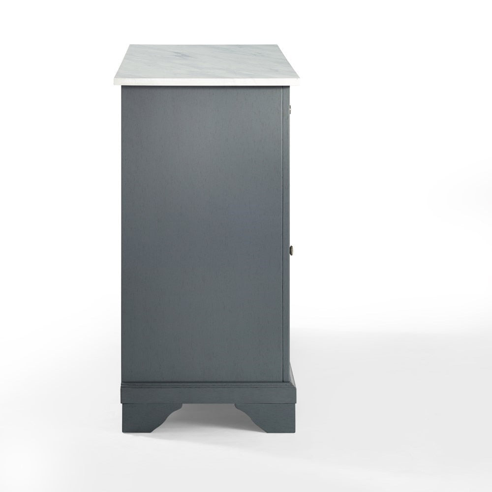 Crosley Furniture - Avery Kitchen Island Gray - KF30043BGY veiw 9