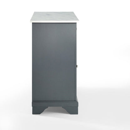 Crosley Furniture - Avery Kitchen Island Gray - KF30043BGY veiw 9