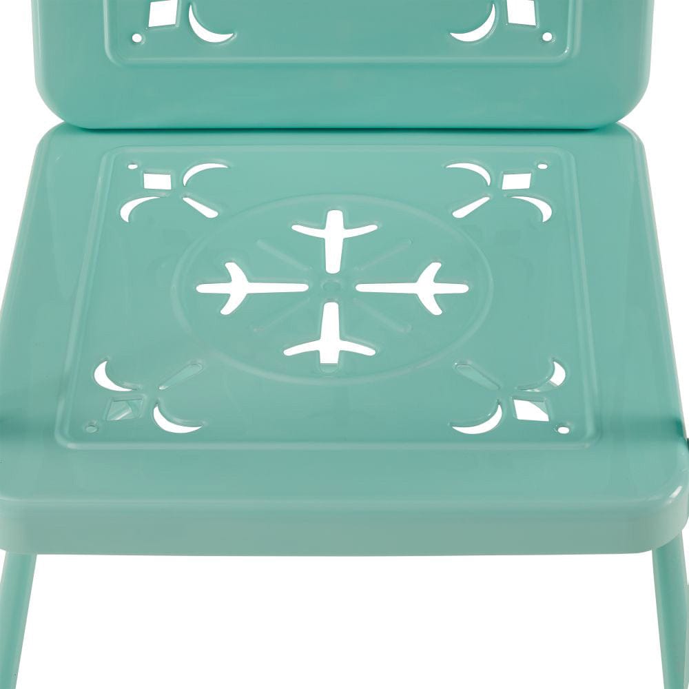 Crosley Furniture - Azalea 2-Piece Retro Outdoor Chair Set - 2 Chairs - CO1033-AQ view 3