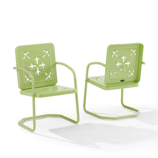 Crosley Furniture - Azalea 2-Piece Retro Outdoor Chair Set - 2 Chairs - CO1033-KL view 1