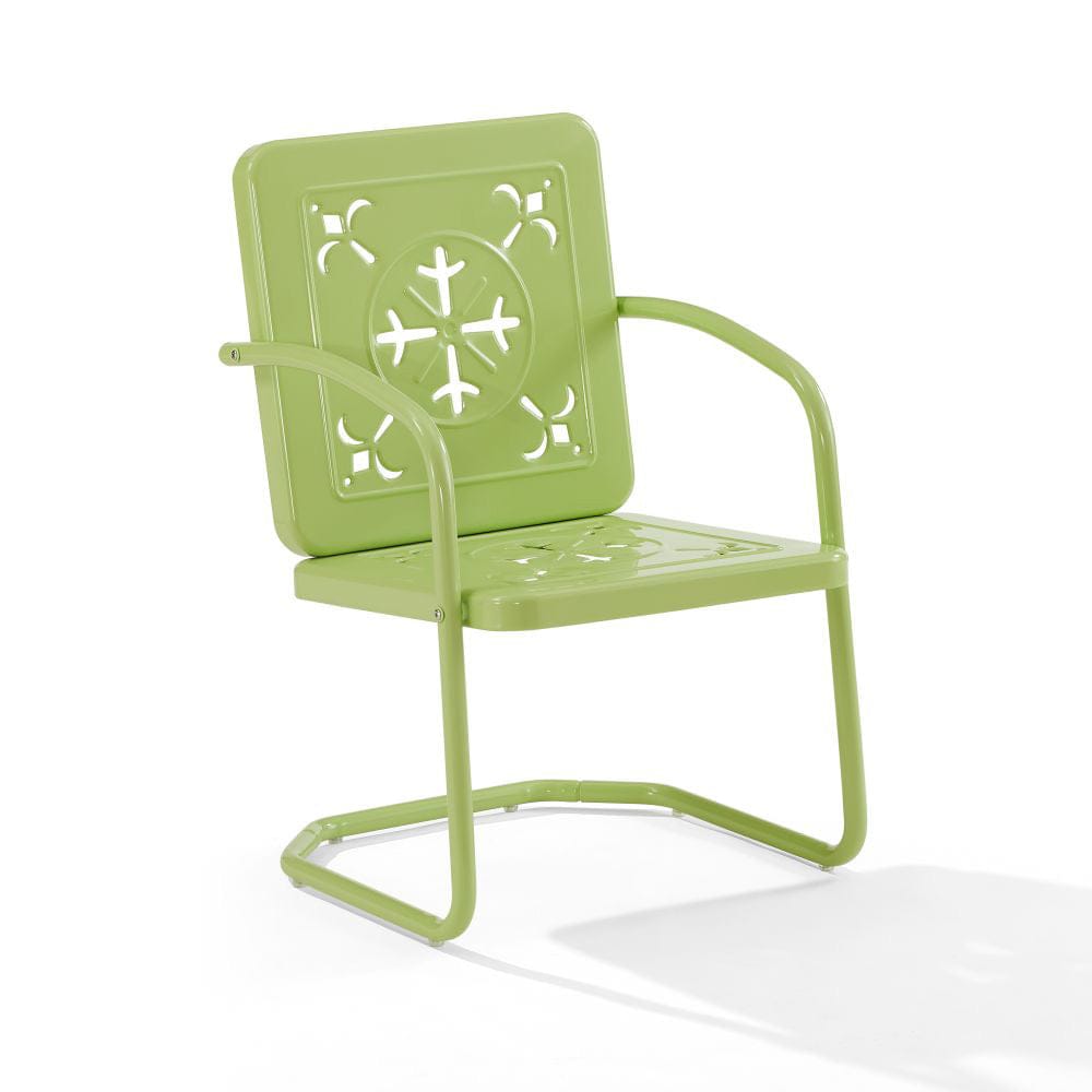 Crosley Furniture - Azalea 2-Piece Retro Outdoor Chair Set - 2 Chairs - CO1033-KL view 4