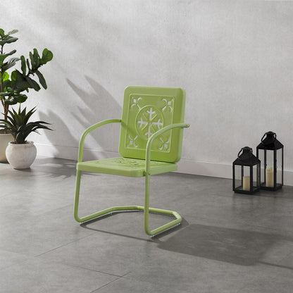 Crosley Furniture - Azalea 2-Piece Retro Outdoor Chair Set - 2 Chairs - CO1033-KL view 8
