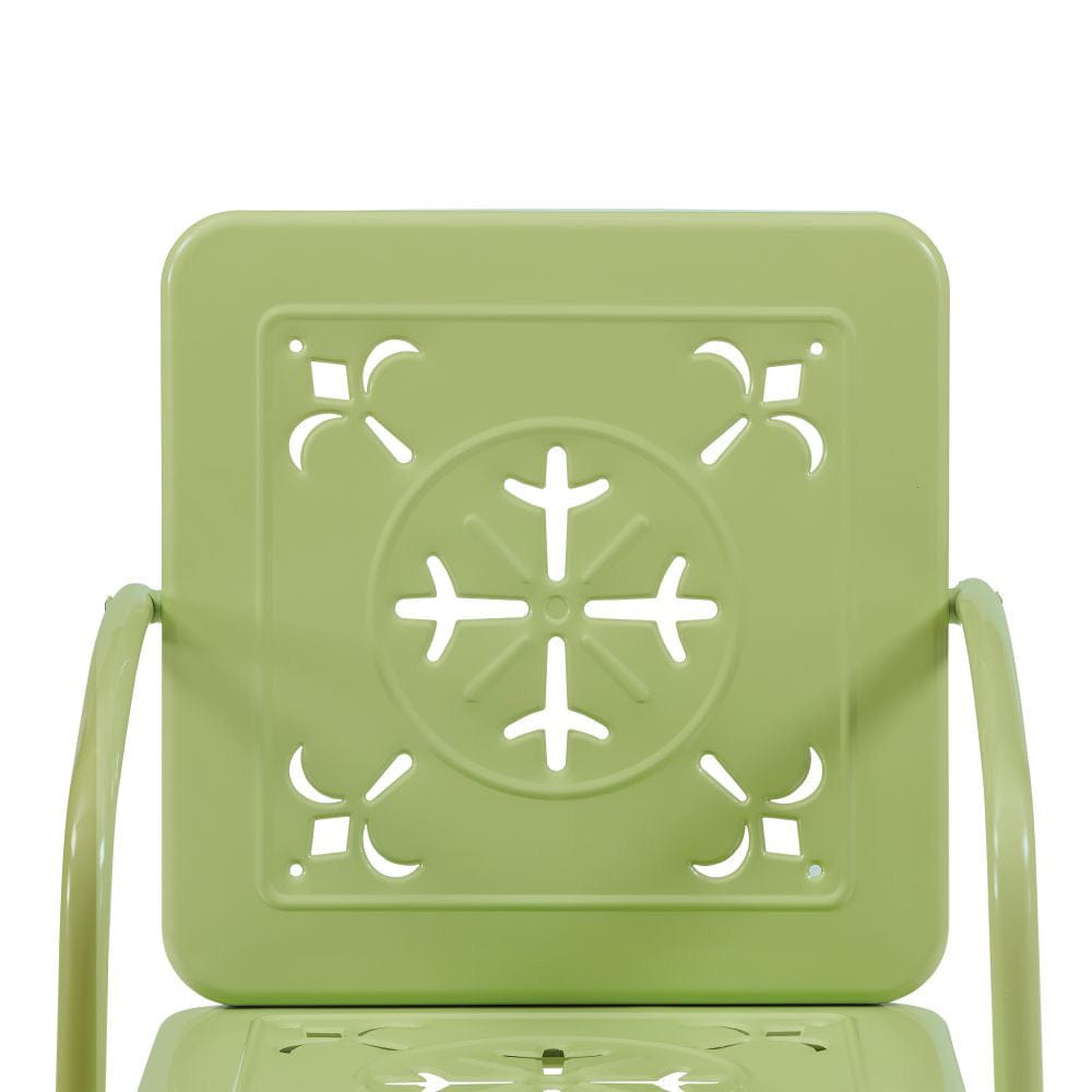Crosley Furniture - Azalea 2-Piece Retro Outdoor Chair Set - 2 Chairs - CO1033-KL view 2