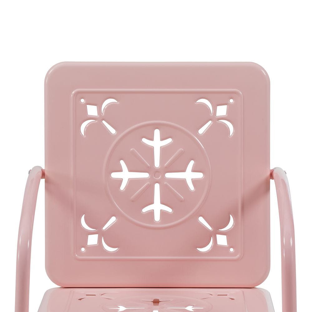 Crosley Furniture - Azalea 2-Piece Retro Outdoor Chair Set - 2 Chairs - CO1033-PI view 2