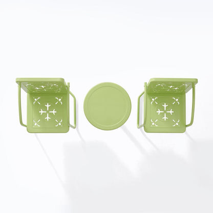Crosley Furniture - Azalea 3-Piece Retro Outdoor Chair Set - Side Table & 2 Chairs - KO10025KL view 4