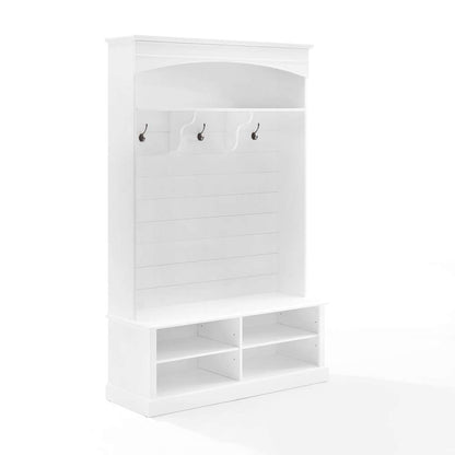 Crosley Furniture - Bartlett Hall Tree White - CF6037-WH veiw 2