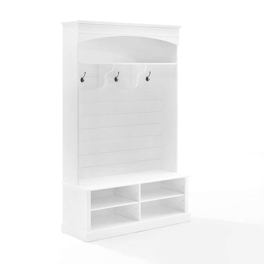 Crosley Furniture - Bartlett Hall Tree White - CF6037-WH veiw 2