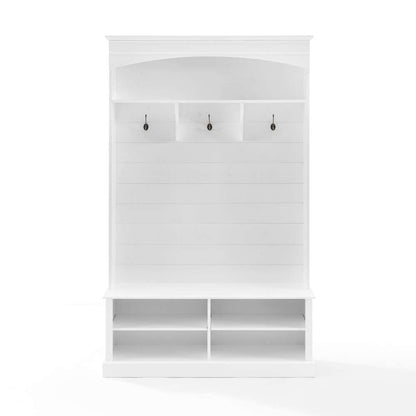 Crosley Furniture - Bartlett Hall Tree White - CF6037-WH veiw 3