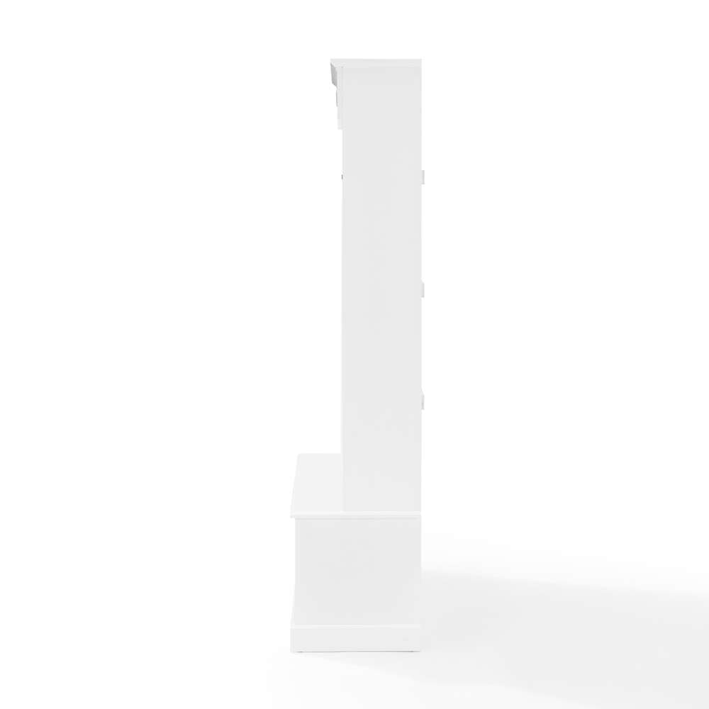 Crosley Furniture - Bartlett Hall Tree White - CF6037-WH veiw 5