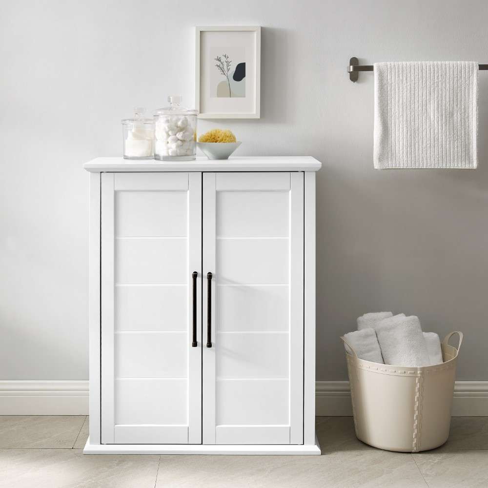 Crosley Furniture - Bartlett Stackable Storage Pantry White - CF3117-WH veiw 3
