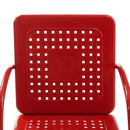 Crosley Furniture - Bates Chair in Red (Set of 2) - CO1025-RE veiw 9