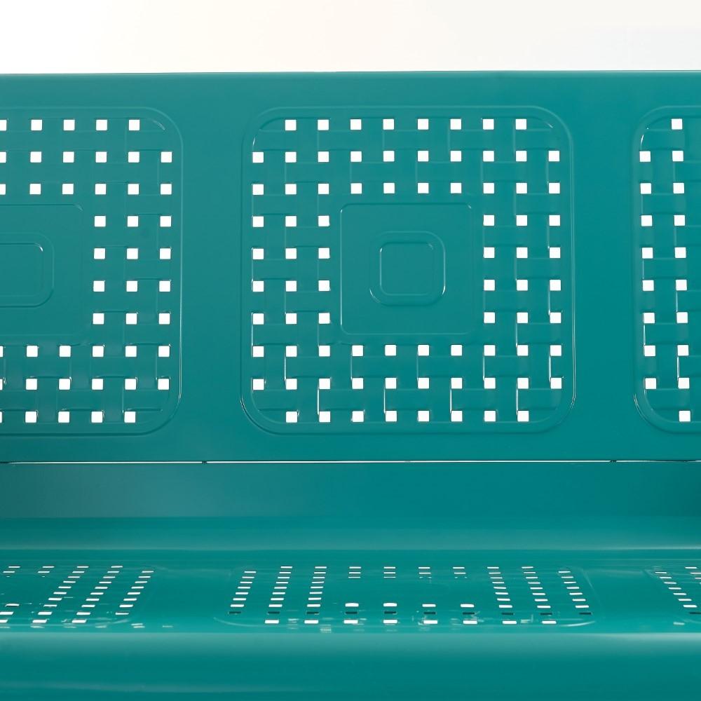 Crosley Furniture - Bates Sofa Glider in Turquoise - CO1023-TU veiw 7
