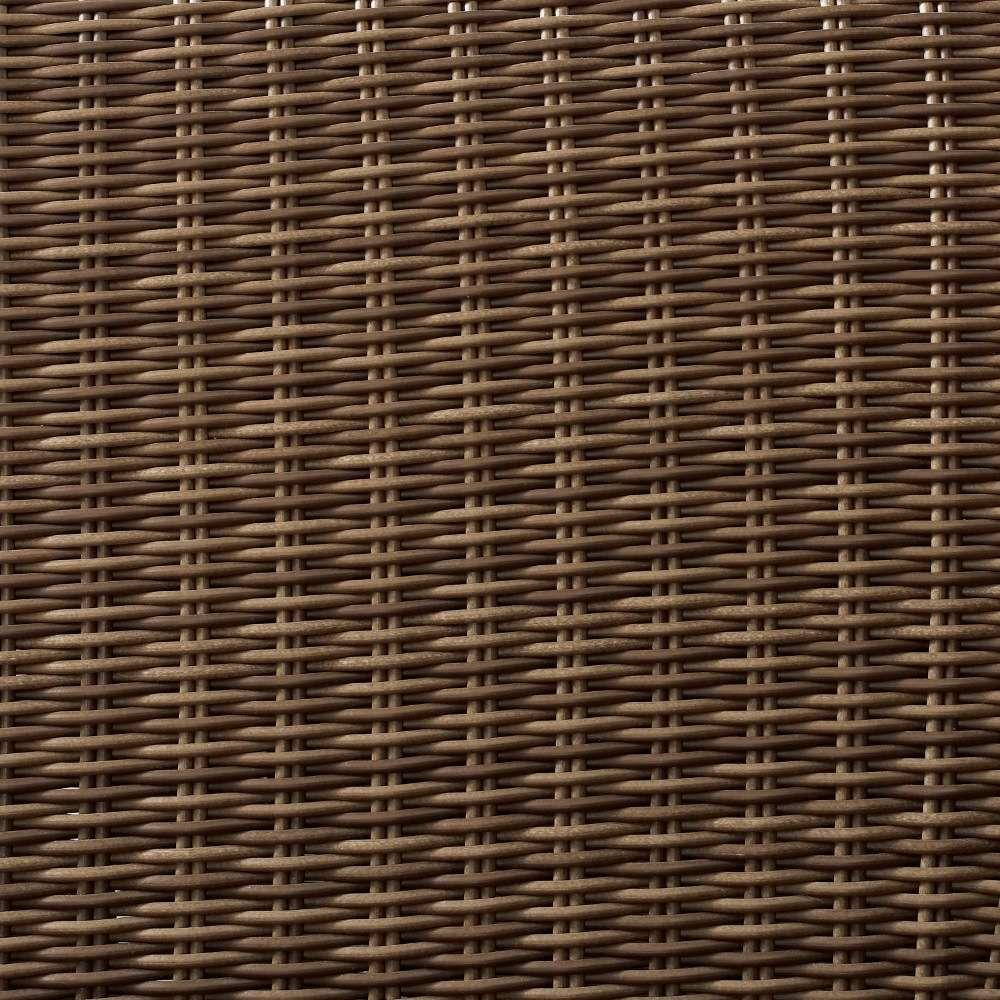Crosley Furniture - Bradenton Outdoor Wicker Sectional Right Corner Loveseat with Sangria Cushions - KO70015WB-SG veiw 5