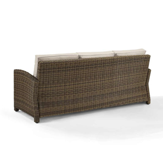 Crosley Furniture - Bradenton Sofa with Sand Cushions - KO70049WB-SA veiw 2