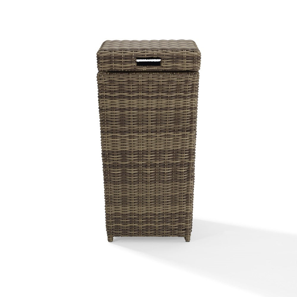Crosley Furniture - Bradenton Trash Can - CO7306-WB_CLOSEOUT veiw 1