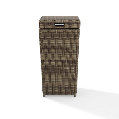 Crosley Furniture - Bradenton Trash Can - CO7306-WB_CLOSEOUT veiw 1