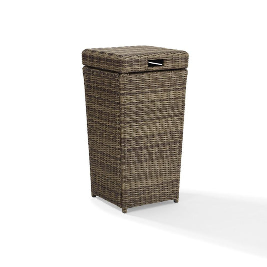Crosley Furniture - Bradenton Trash Can - CO7306-WB_CLOSEOUT veiw 2