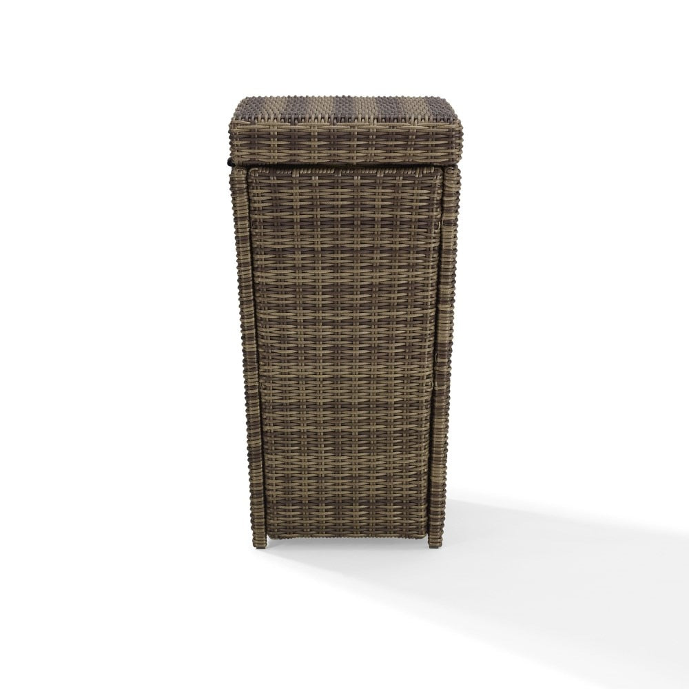 Crosley Furniture - Bradenton Trash Can - CO7306-WB_CLOSEOUT veiw 3