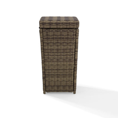 Crosley Furniture - Bradenton Trash Can - CO7306-WB_CLOSEOUT veiw 3
