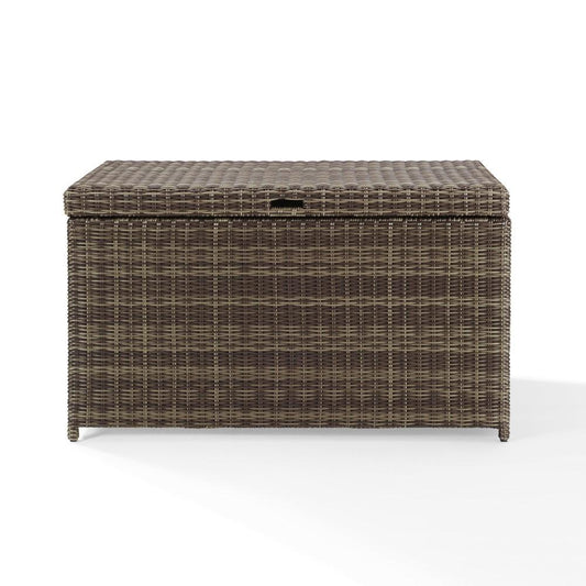 Crosley Furniture - Bradenton Wicker Storage Bin - CO7305-WB_CLOSEOUT veiw 1