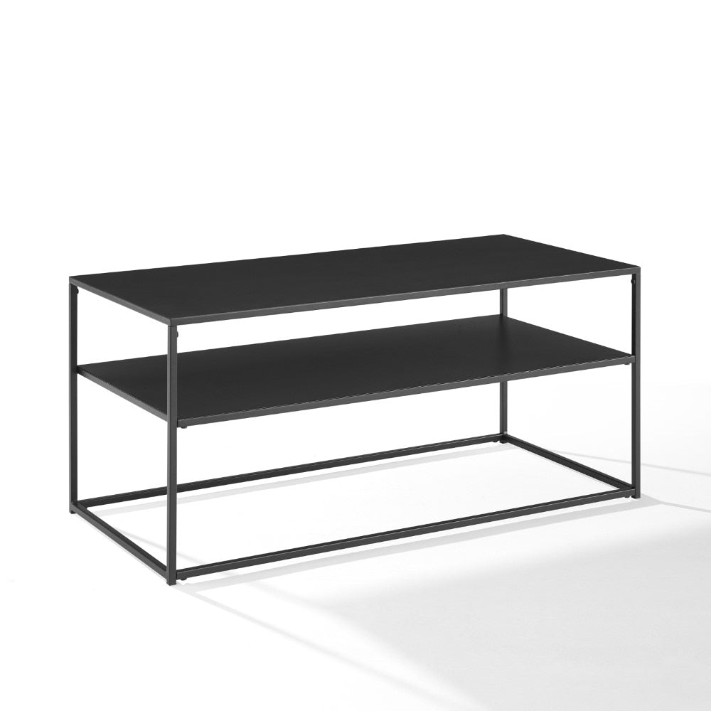 Crosley Furniture - Braxton Coffee Table Matte Black - CF1402-MB veiw 1