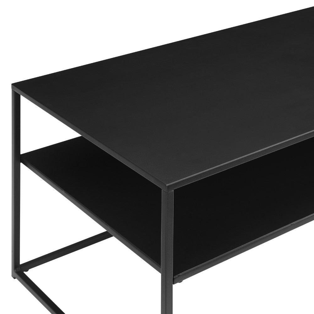 Crosley Furniture - Braxton Coffee Table Matte Black - CF1402-MB veiw 4