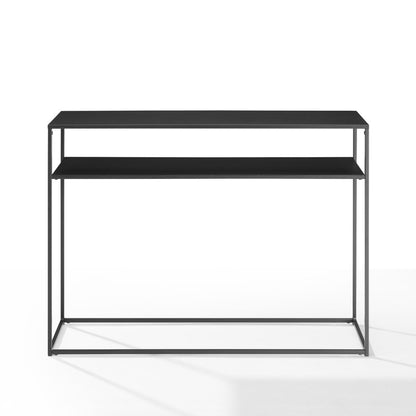 Crosley Furniture - Braxton Console Table Matte Black - CF1400-MB veiw 2