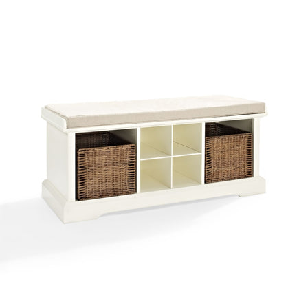 Crosley Furniture - Brennan Storage Bench - CF6003-WH veiw 4