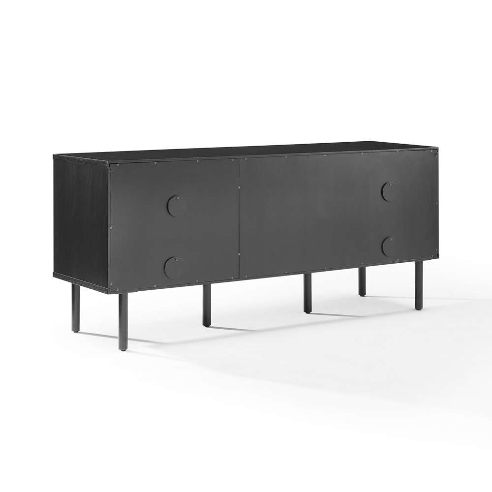 Crosley Furniture - Brody Record Storage Sideboard Black - CF1144-BK veiw 10