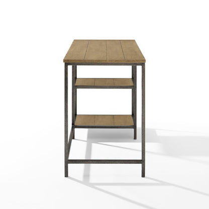 Crosley Furniture - Brooke Desk Washed Oak - CF6512-WO veiw 3