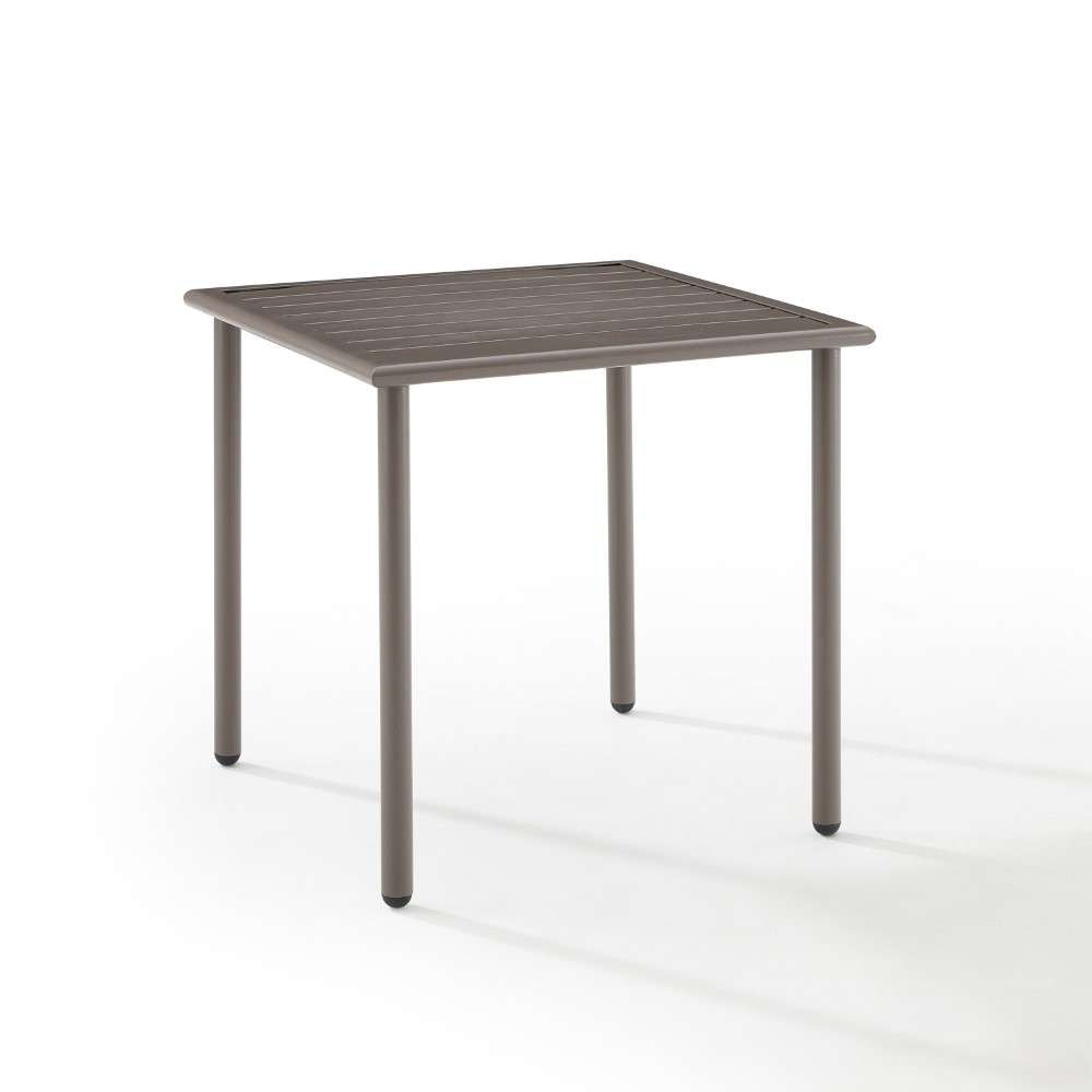 Crosley Furniture - Cali Bay Outdoor Metal Side Table Light Brown - CO6235-LB_CLOSEOUT veiw 1
