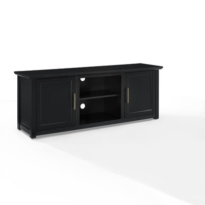 Crosley Furniture - Camden 58in Low Profile Tv Stand Black - CF101158-BK veiw 1