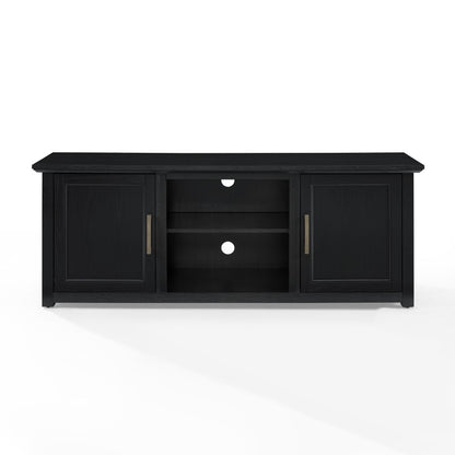 Crosley Furniture - Camden 58in Low Profile Tv Stand Black - CF101158-BK veiw 2